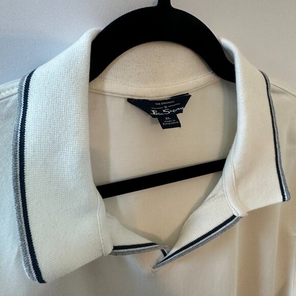 White Ben Sherman XL Men's Polo Shirt - Picture 2 of 11